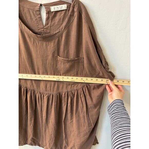 Free People Brown Blouse - Picture 8 of 9